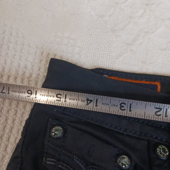 Rock Revival Beliss Women's Black Skinny Jeans size 28 - Picture 15 of 15